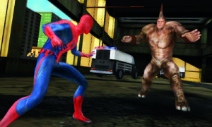 8_ASM_Screenshot_3DS_Spider-Man and Rhino Face Off